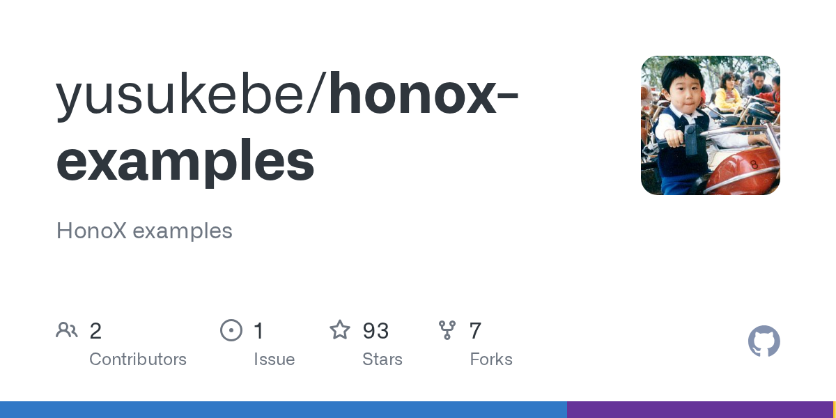 GitHub - yusukebe/honox-examples: HonoX examples