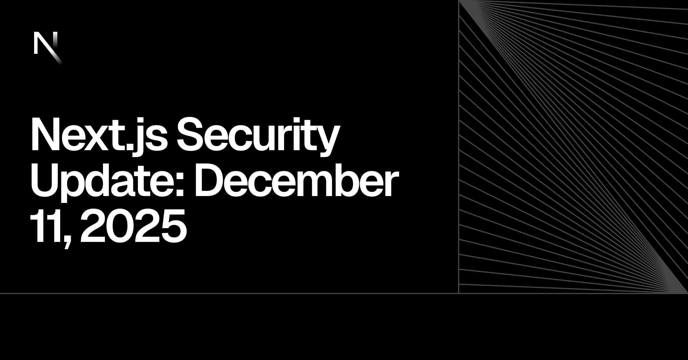 Next.js Security Update: December 11, 2025