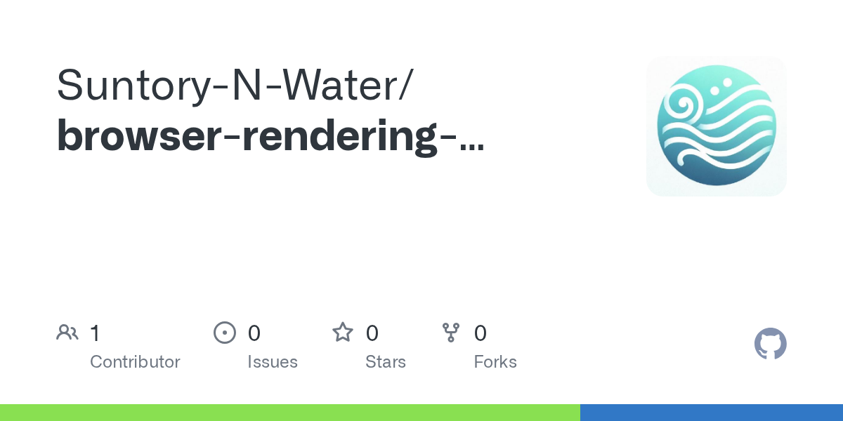 GitHub - Suntory-N-Water/browser-rendering-markdown