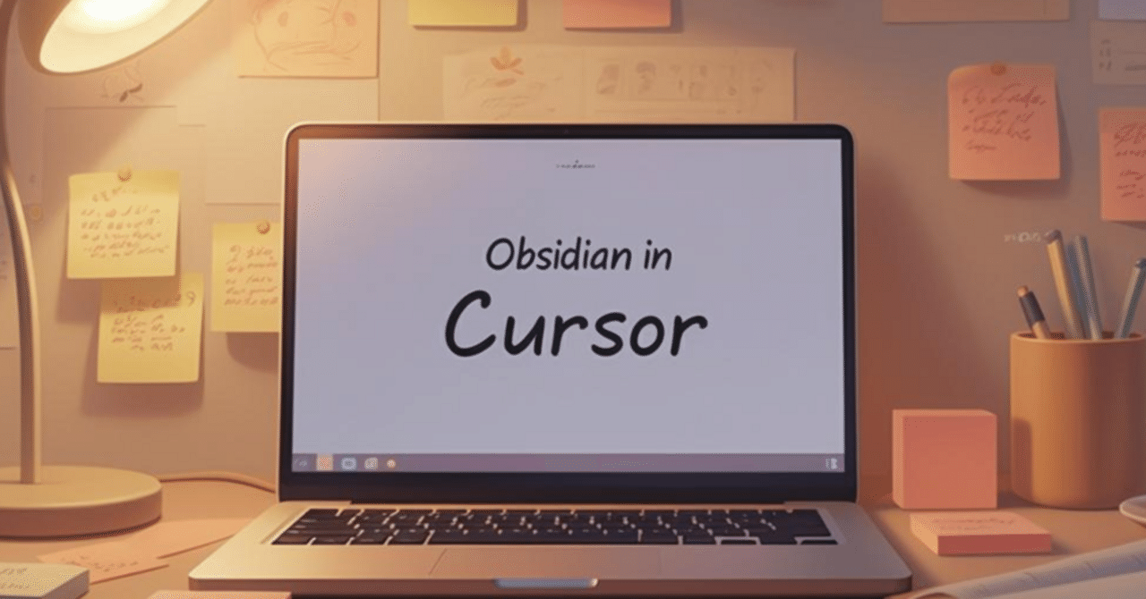 単なるメモから知的資産へ：Obsidian in Cursorで構築する知的生産システム｜松濤Vimmer