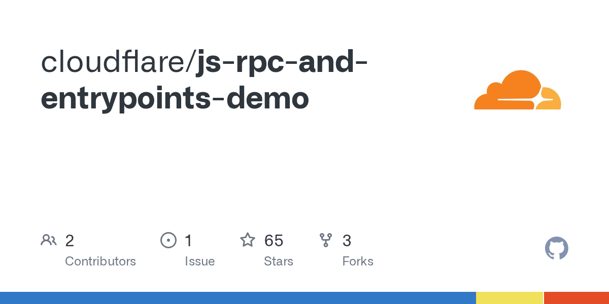 GitHub - cloudflare/js-rpc-and-entrypoints-demo